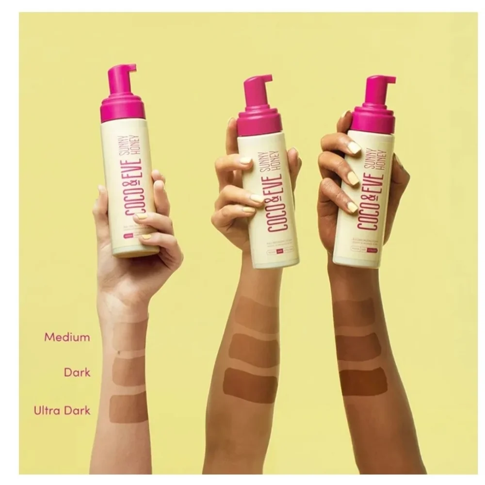 Coco & Eve Sunny Honey Bali Bronzing Foam with Mitt - Medium - Picture 6 of 6